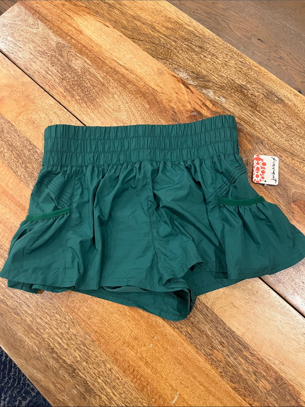 FP Movement Women’s Dark Green Athletic Skort Shorts